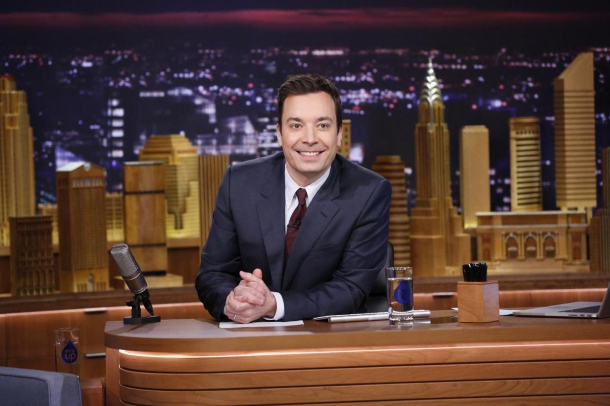  THE TONIGHT SHOW STARRING JIMMY FALLON -- Episode 0004 -- Pictured: Host Jimmy Fallon on February 20, 2014 -- (Photo by: Lloyd Bishop/NBC) 